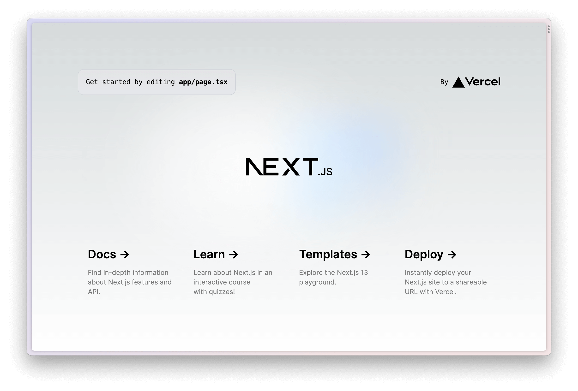 Next.js already launched